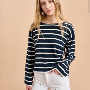 La Ligne Long Sleeve Brenton Tee